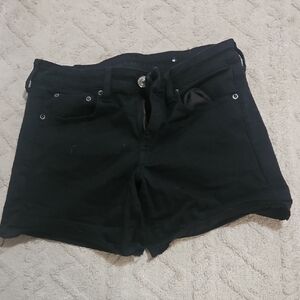 American‎ Eagle Outfitters Black Jean Shorts